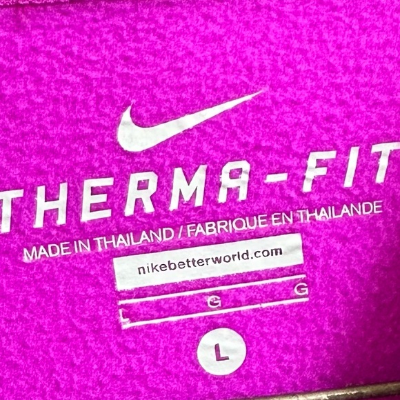Nike Women's Thermal Fit Purple Hoodie - Picture 7 of 8